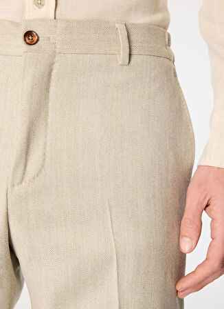 Tombolini Normal Bel Normal Paça Slim Fit Bej Erkek Pantolon PS62.ILGC.R040