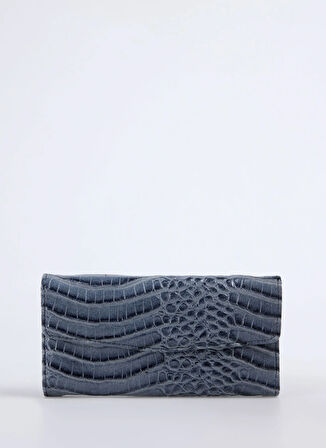 Gri Kadın 20x10x2 cm Deri Cüzdan Frk 523 Groko