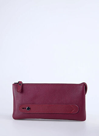 Fabrika Bordo Erkek Cüzdan Frk 531 Flt Deri Bordo