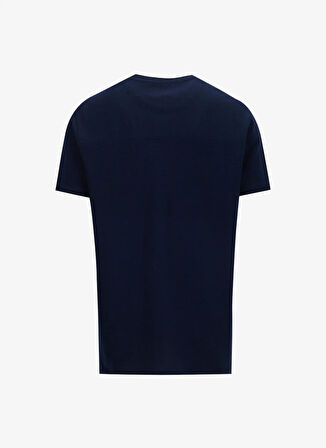 Fabrika Comfort Bisiklet Yaka Düz Lacivert Erkek T-Shirt FC5SM-TST 2763