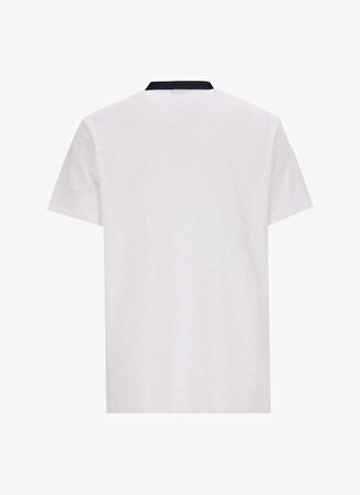 Fabrika Comfort Hakim Yaka Düz Kırık Beyaz Erkek T-Shirt FC5SM-TST 2115