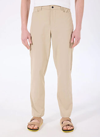 Discovery Expedition D5SM-PNT3785 Bej Düz Paça Standart Düz Erkek Outdoor Pantolonu