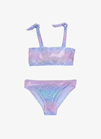 Barbie Pembe Kız Çocuk Bikini Takım BRB5SG-BKİ6009