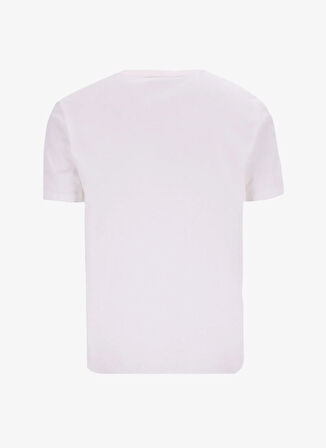 People By Fabrika Bisiklet Yaka Düz Ekru Erkek T-Shirt PBF5SM-TST 5101