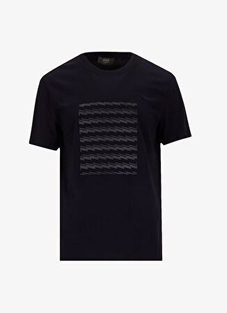 People By Fabrika Bisiklet Yaka Düz Siyah Erkek T-Shirt PBF5SM-TST 5104