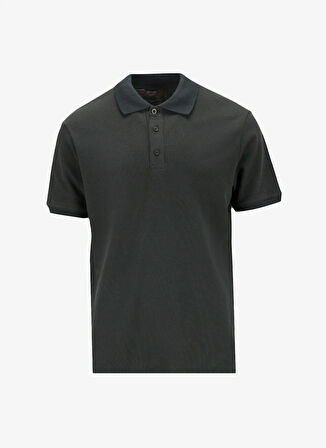 Haki Erkek Basic Polo T-Shirt PBF5SM-TST 5109