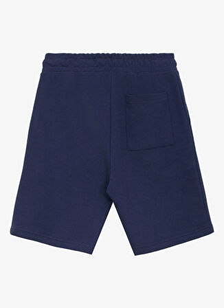 Limon Lacivert Erkek Basic Düz Sweat Şort MML5SM-SHT 9531