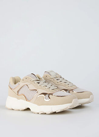 Fabrika Bej Kadın Sneaker MARTIN