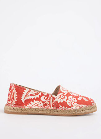 Fabrika Kırmızı Kadın Espadril DIANA