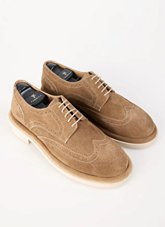 Fabrika Süet Bej Erkek Günlük Ayakkabı VANCE-TORNADO