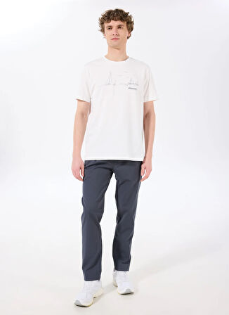 Discovery Expedition D5SM-EA3759 Antrasit Relaxed Baskılı Erkek Eşofman Altı