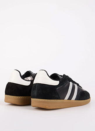 Siyah Erkek Süet + Deri Sneaker BROCK