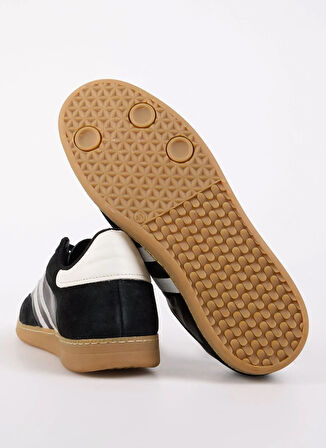 Siyah Erkek Süet + Deri Sneaker BROCK
