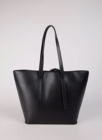 Siyah Kadın 40x28x14 cm Tote Çanta HANNAH-AILANI