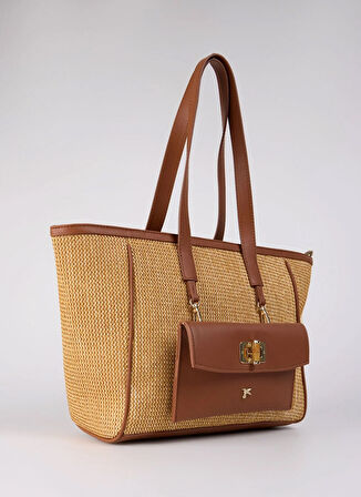 Taba Kadın 44x26x13 cm Omuz Çantası BECKY-BONNIE