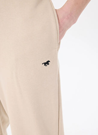 Mustang Relaxed Bej Erkek Eşofman Altı M5SM-EA1152