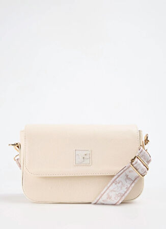 Bej Kadın 25x18x7 cm Omuz Çantası STRAP-BENVE