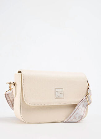 Bej Kadın 25x18x7 cm Omuz Çantası STRAP-BENVE