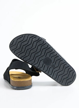 Discovery Expedition Deri Siyah Kadın Sandalet D-RAINA