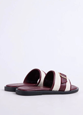 Fabrika Bordo Kadın Terlik MEDINA