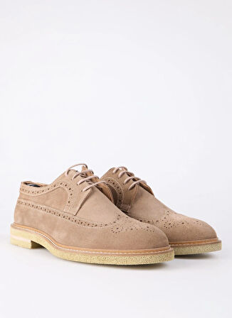 Fabrika Süet Bej Erkek Günlük Ayakkabı VALOR-SHARK