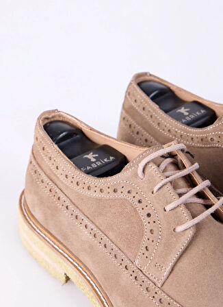 Fabrika Süet Bej Erkek Günlük Ayakkabı VALOR-SHARK