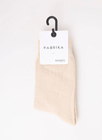 Fabrika Bej Kadın Soket Çorap ROT-SKT-K