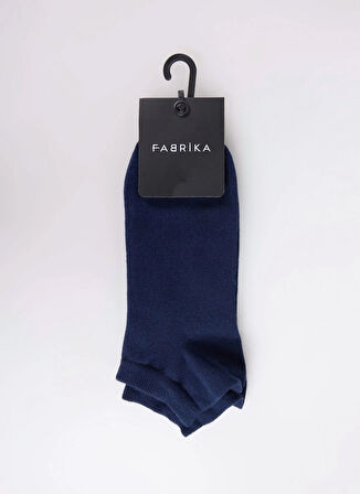 Fabrika Lacivert Erkek Patik Çorap ROT-PTK-E