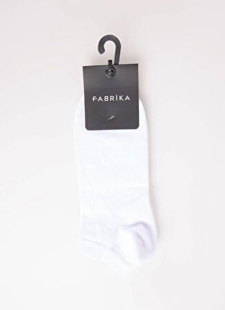 Fabrika Beyaz Erkek Patik Çorap ROT-PTK-E