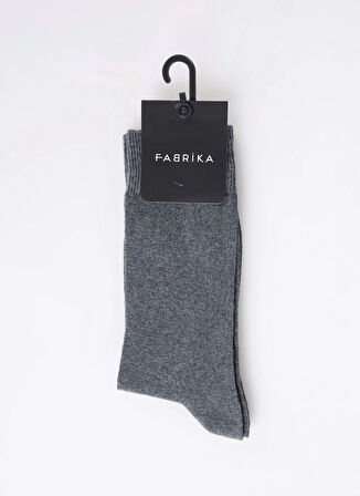 Fabrika Antrasit Erkek Soket Çorap UL-SKT