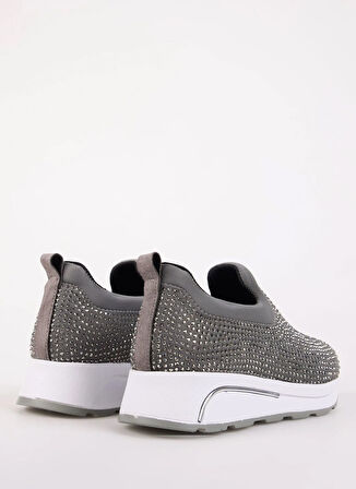 Cotton Bar Gri Kadın Sneaker MEAVE