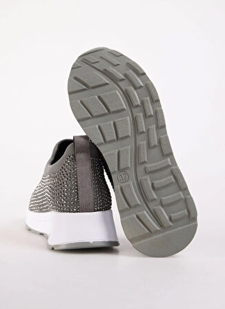 Cotton Bar Gri Kadın Sneaker MEAVE