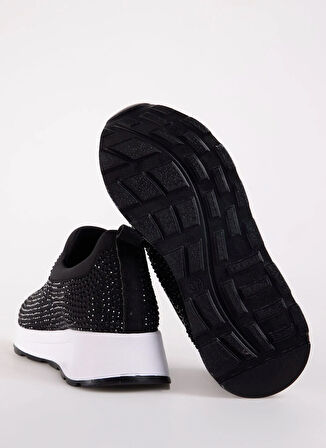 Cotton Bar Siyah Kadın Sneaker MEAVE