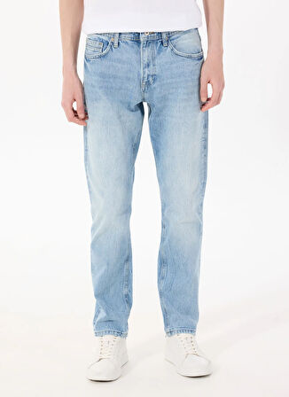 Mustang Orta Bel Slim Fit Açık Mavi Erkek Denim Pantolon VEGAS SLIM - 1209