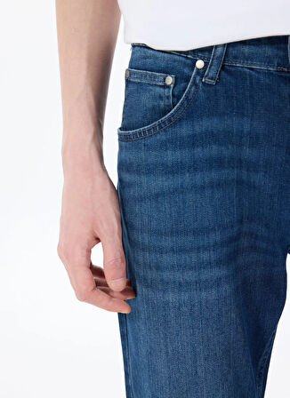 Mustang Orta Bel Tapered Fit İndigo Erkek Denim Pantolon TOLEDO TAPERED -1014