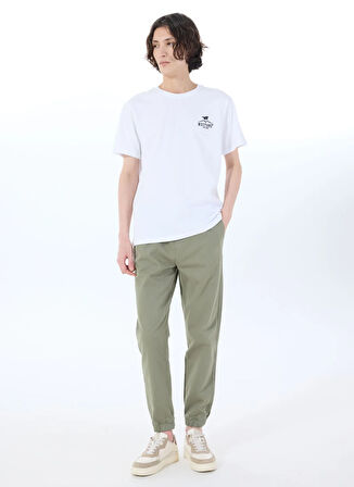 Mustang Lastikli Paça Haki Erkek Kargo Pantolon M5SM-PNT1316