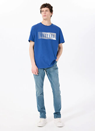 Mustang Orta Bel Slim Fit Açık Mavi Erkek Denim Pantolon VEGAS SLIM - 1011