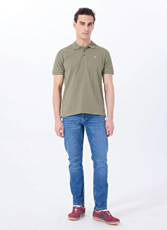 Mustang Orta Bel Slim Fit Mavi Erkek Denim Pantolon VEGAS SLIM - 1011