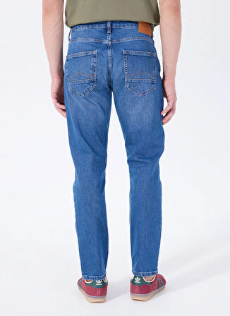 Mustang Orta Bel Slim Fit Mavi Erkek Denim Pantolon VEGAS SLIM - 1011