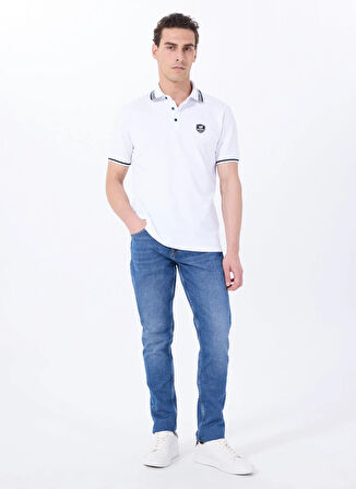 Mustang Orta Bel Slim Fit Lacivert Erkek Denim Pantolon VEGAS SLIM - 1175