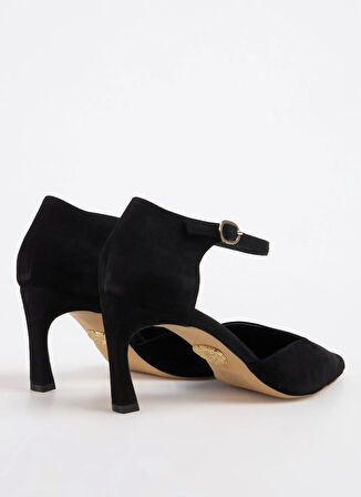 Vince Camuto Süet Siyah Kadın Topuklu Ayakkabı D-CLIONA