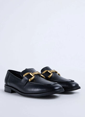 Vince Camuto Deri Siyah Kadın Loafer D-RENA