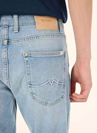 Mustang Orta Bel Tapered Fit Açık Mavi Erkek Denim Pantolon TOLEDO TAPERED -1212