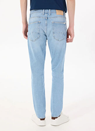Mustang Orta Bel Tapered Fit Açık Mavi Erkek Denim Pantolon TOLEDO TAPERED -1212