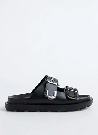 F By Fabrika Siyah Kadın Terlik ALICIA