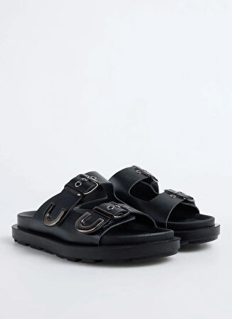 F By Fabrika Siyah Kadın Terlik ALICIA