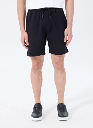 Mustang Sweat Şort, S, Siyah