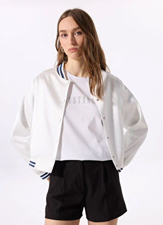 Mustang Beyaz Kadın Mont M5SL-CKT1665