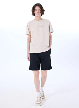 Mustang Sweat Şort, S, Siyah