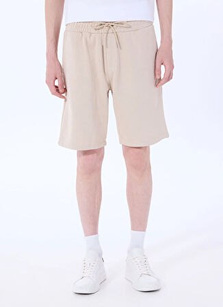 Mustang Sweat Şort, 2XL, Bej